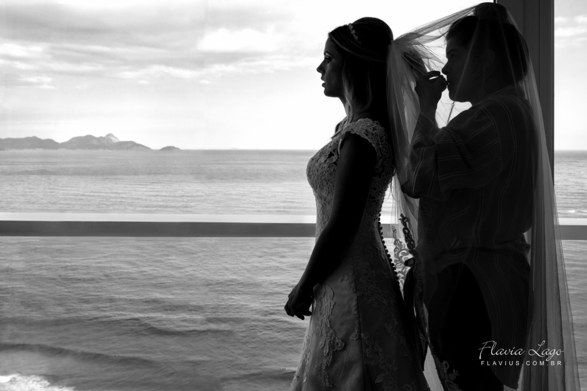 Fotografia de Casamento no Rio de Janeiro RJ Flavia Lago Flavius posado noiva making of hotel