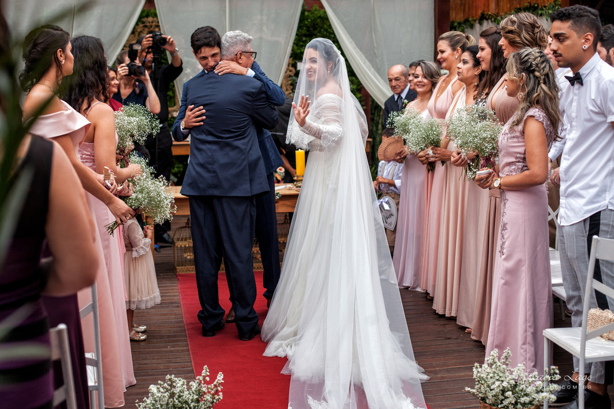 Fotografia de Casamento no Rio de Janeiro RJ Flavia Lago Flavius Cerimonia Ar livre Noivos