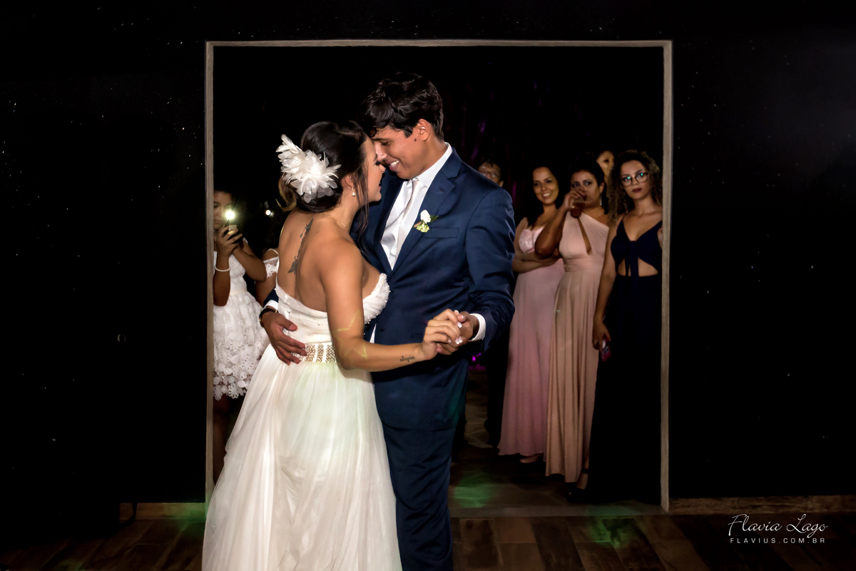 Fotografia de Casamento no Rio de Janeiro RJ Flavia Lago Flavius Festa noivos valsa