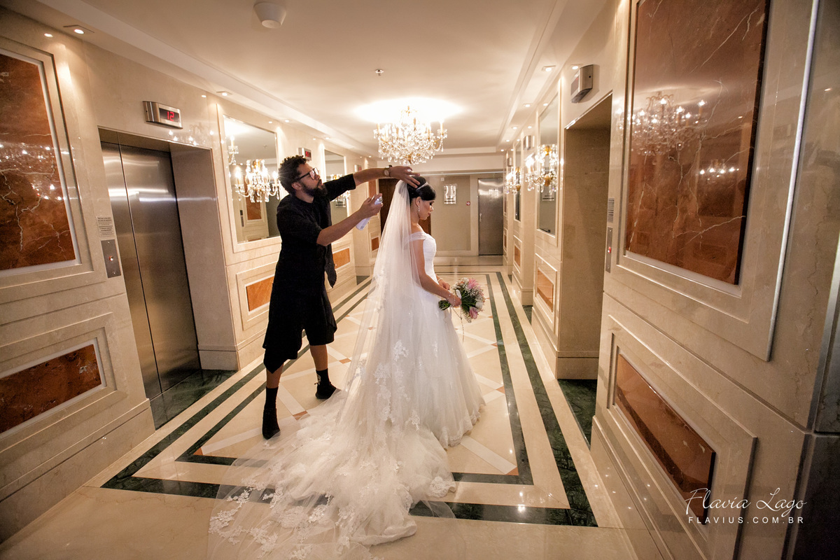Fotografia de Casamento no Rio de Janeiro RJ Flavia Lago Flavius Making of noiva posado  make