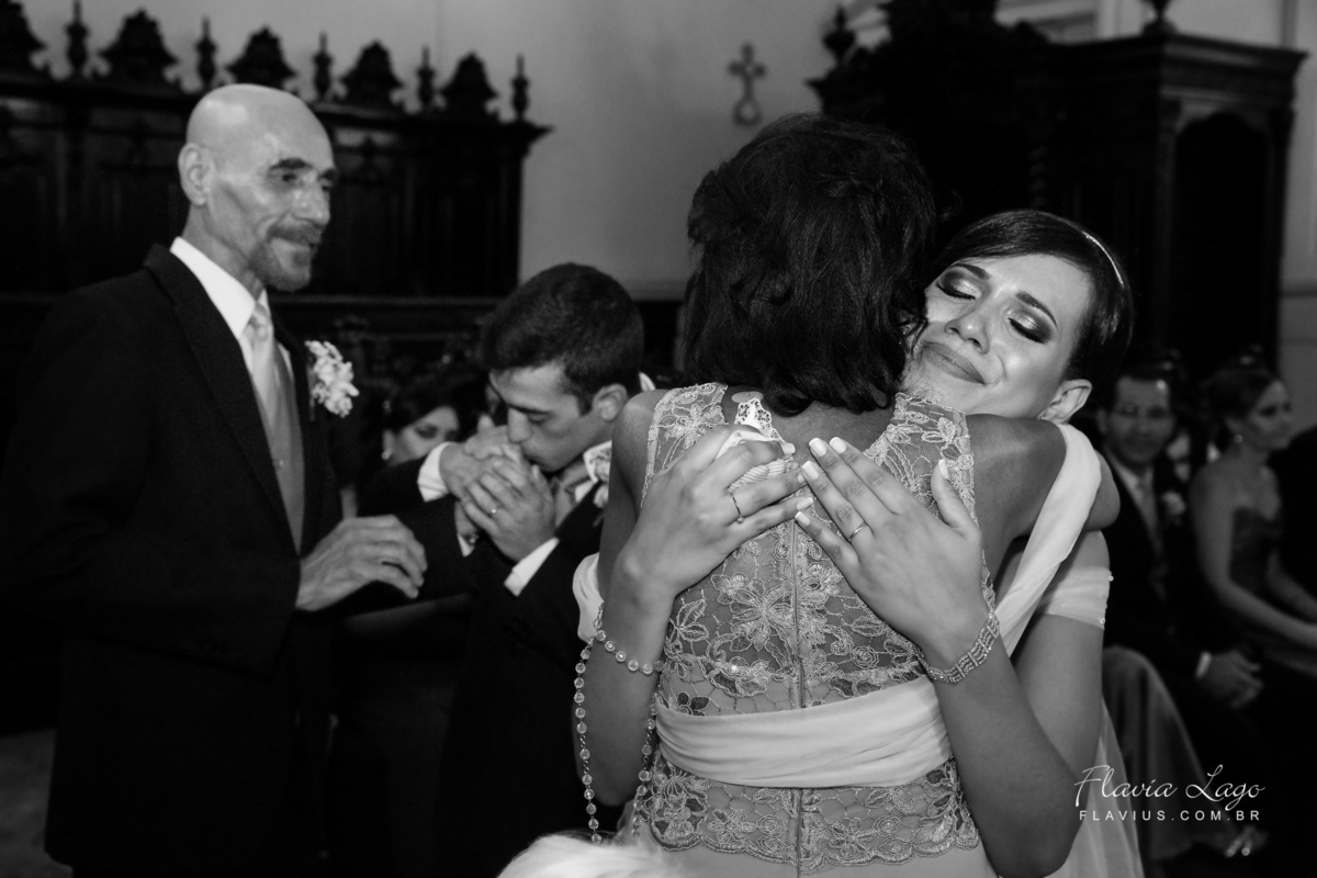 Fotografia de Casamento no Rio de Janeiro RJ Flavia Lago Flavius igreja noivos cerimonia