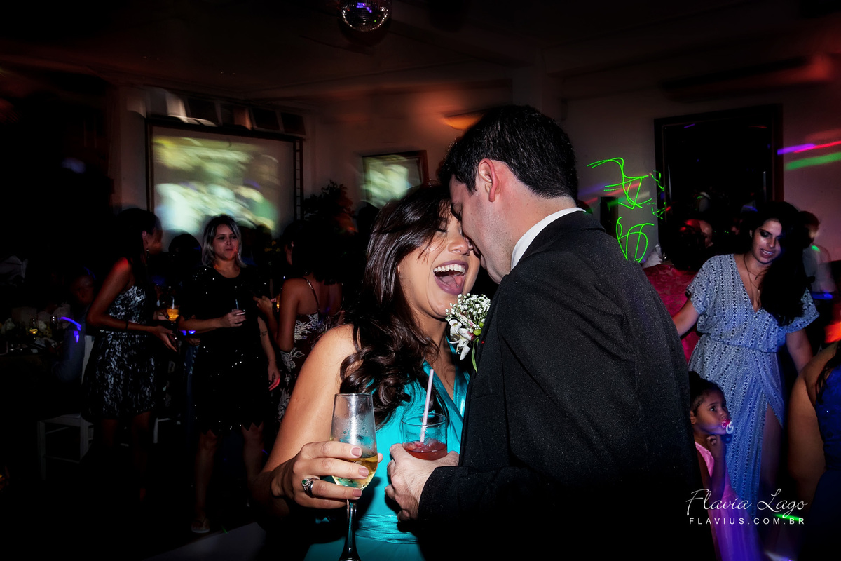 Fotografia de Casamento no Rio de Janeiro RJ Flavia Lago Flavius festa pista noivos