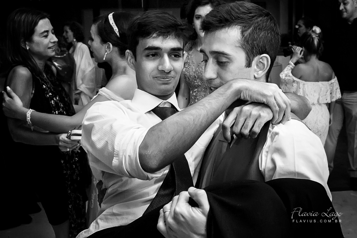 Fotografia de Casamento no Rio de Janeiro RJ Flavia Lago Flavius festa pista noivos