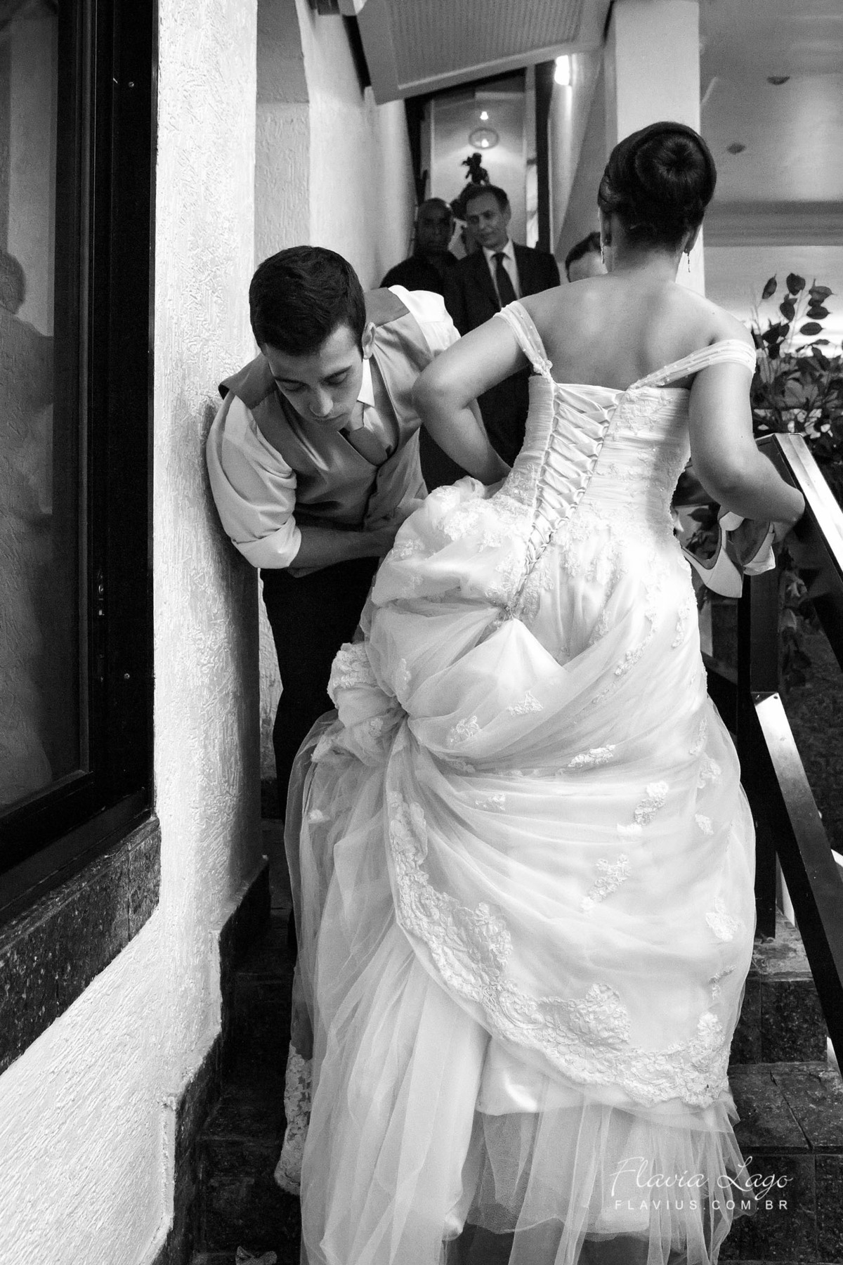 Fotografia de Casamento no Rio de Janeiro RJ Flavia Lago Flavius festa pista noivos