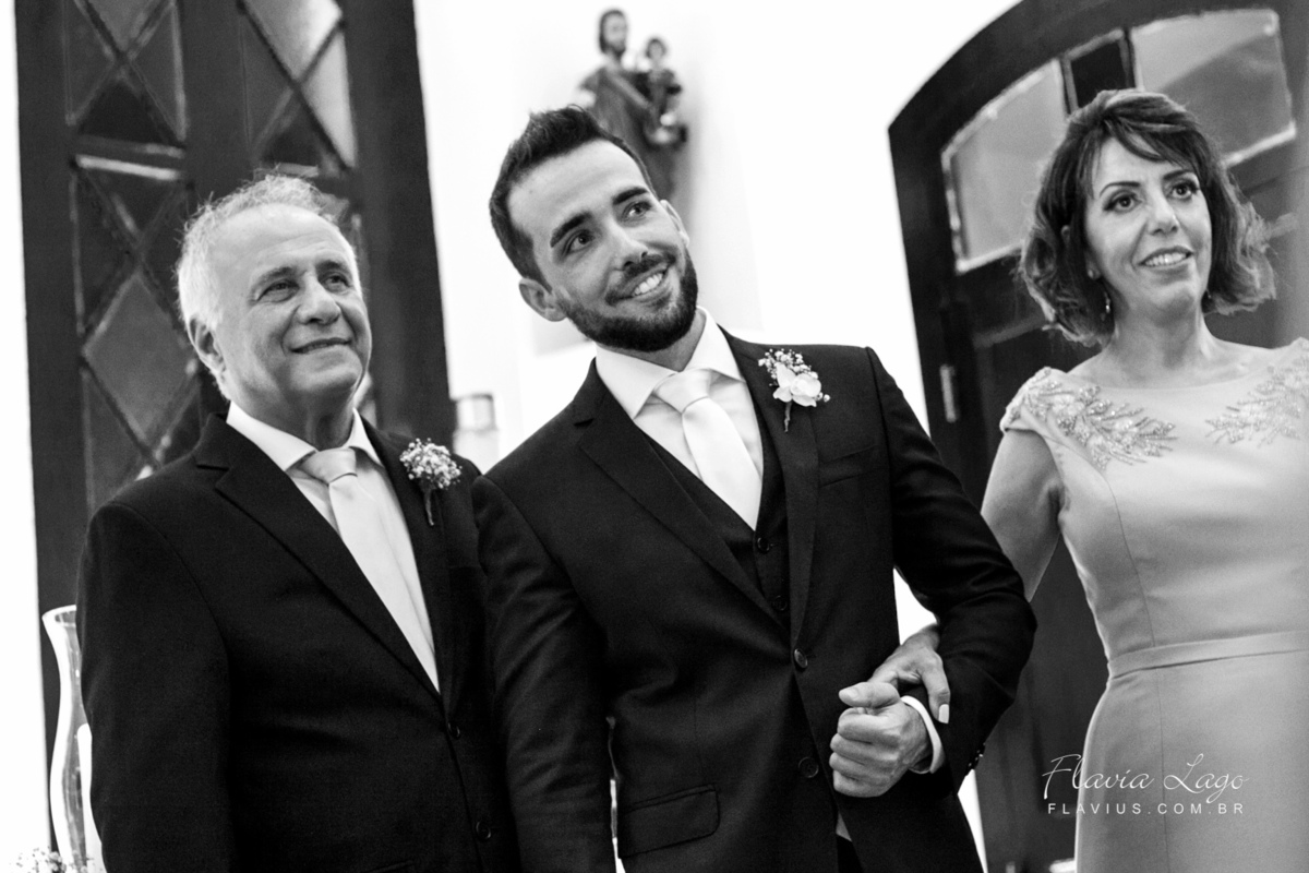 Fotografia de Casamento no Rio de Janeiro RJ Flavia Lago Flavius cerimonia igreja