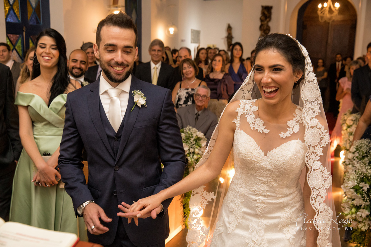 Fotografia de Casamento no Rio de Janeiro RJ Flavia Lago Flavius cerimonia igreja