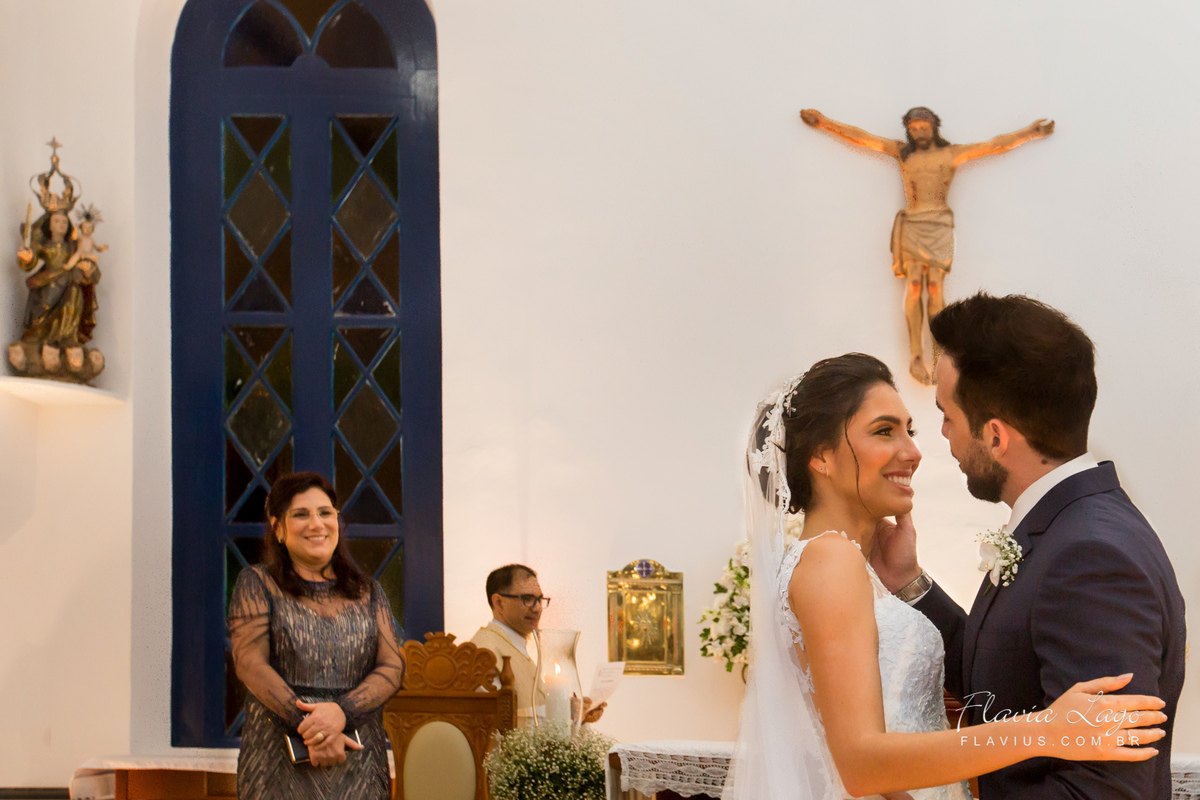 Fotografia de Casamento no Rio de Janeiro RJ Flavia Lago Flavius cerimonia igreja