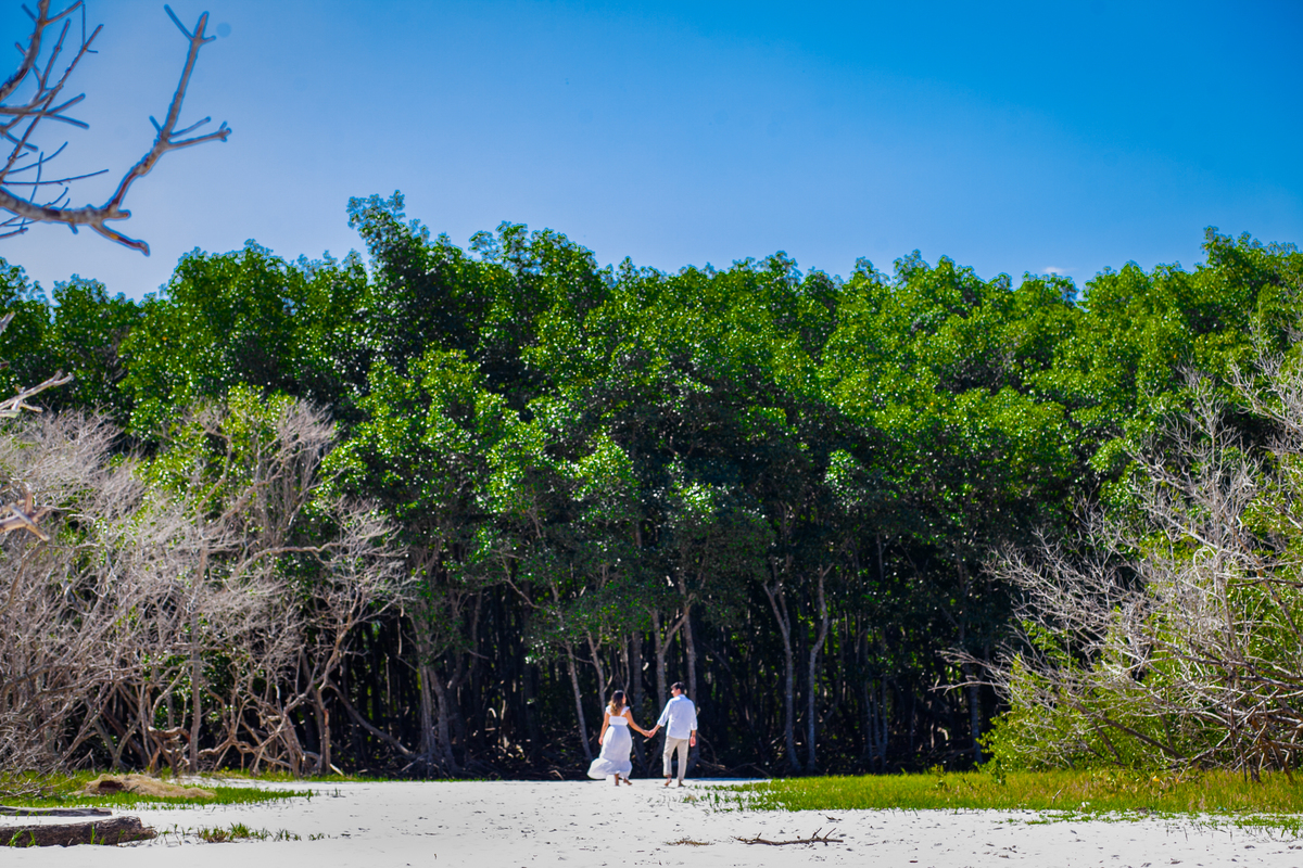Fotografia de Casamento no Rio de Janeiro RJ Flavia Lago Flavius Ensaio noivos PreWedding Restinga Marambaia