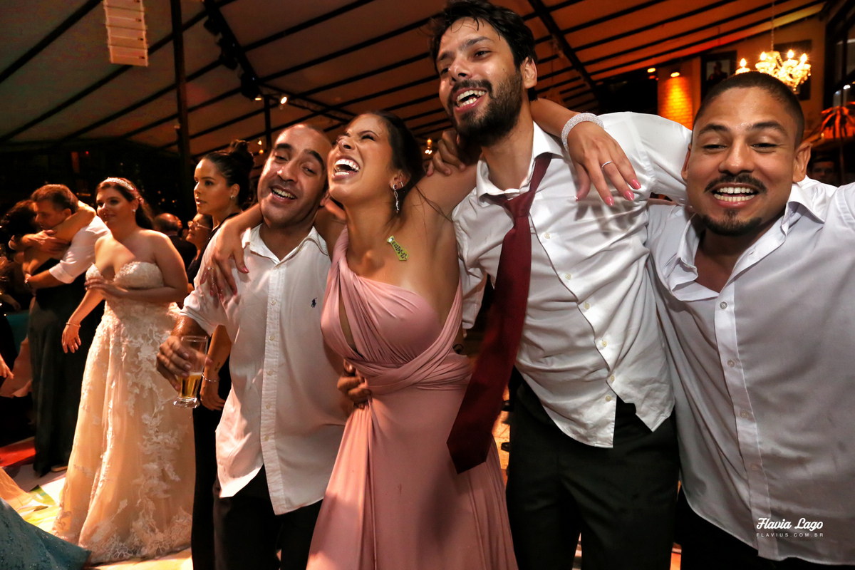 Fotografia de Casamento no Rio de Janeiro RJ Flavia Lago Flavius festa recepção noivos
