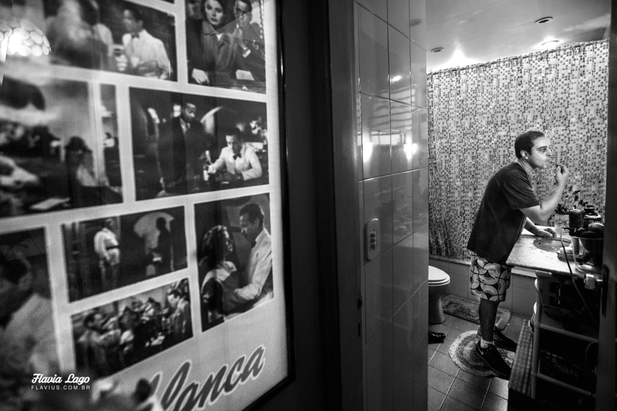 Fotografia de Casamento no Rio de Janeiro RJ Flavia Lago Flavius Making of noivo posado