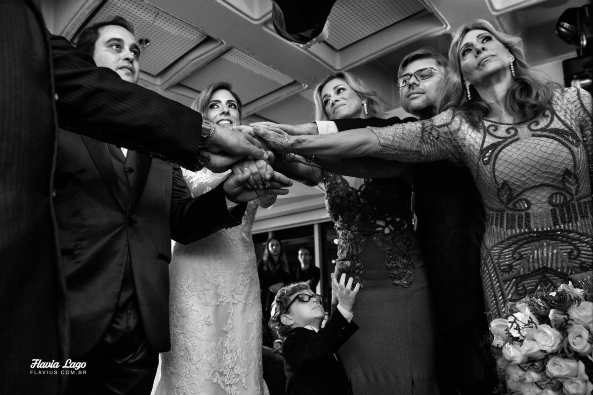 Fotografia de Casamento no Rio de Janeiro RJ Flavia Lago Flavius cerimonia casal noivos