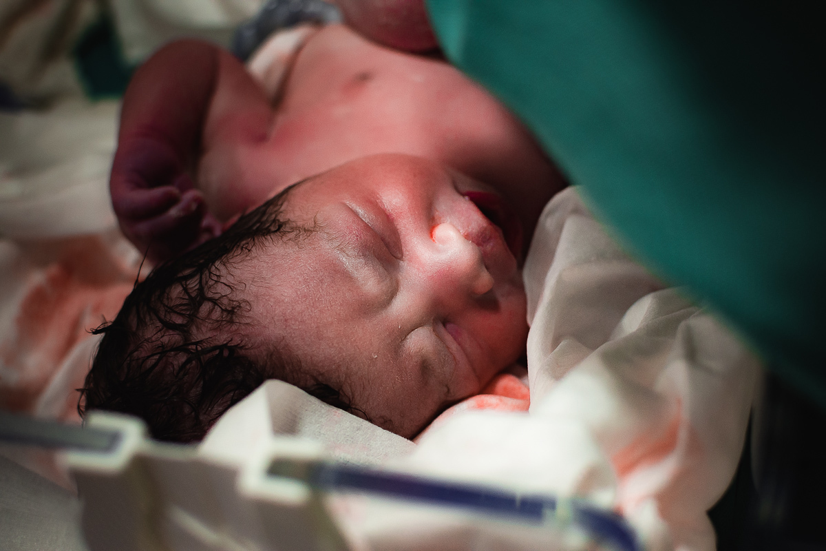 Primeiros momentos od bebê