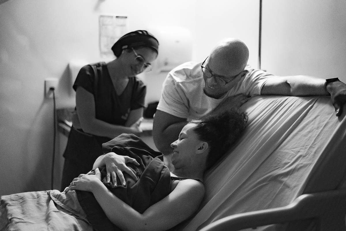 Suporte da enfermeira obstétrica no pós parto imediato