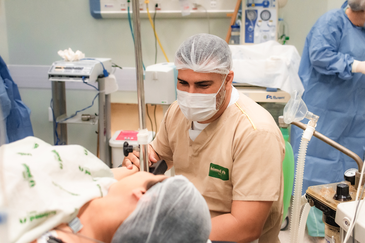 foto de parto em natal rn - apoio do pai