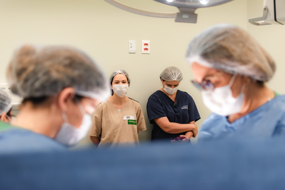 foto de parto em natal - ansiedade final antes do nascimento
