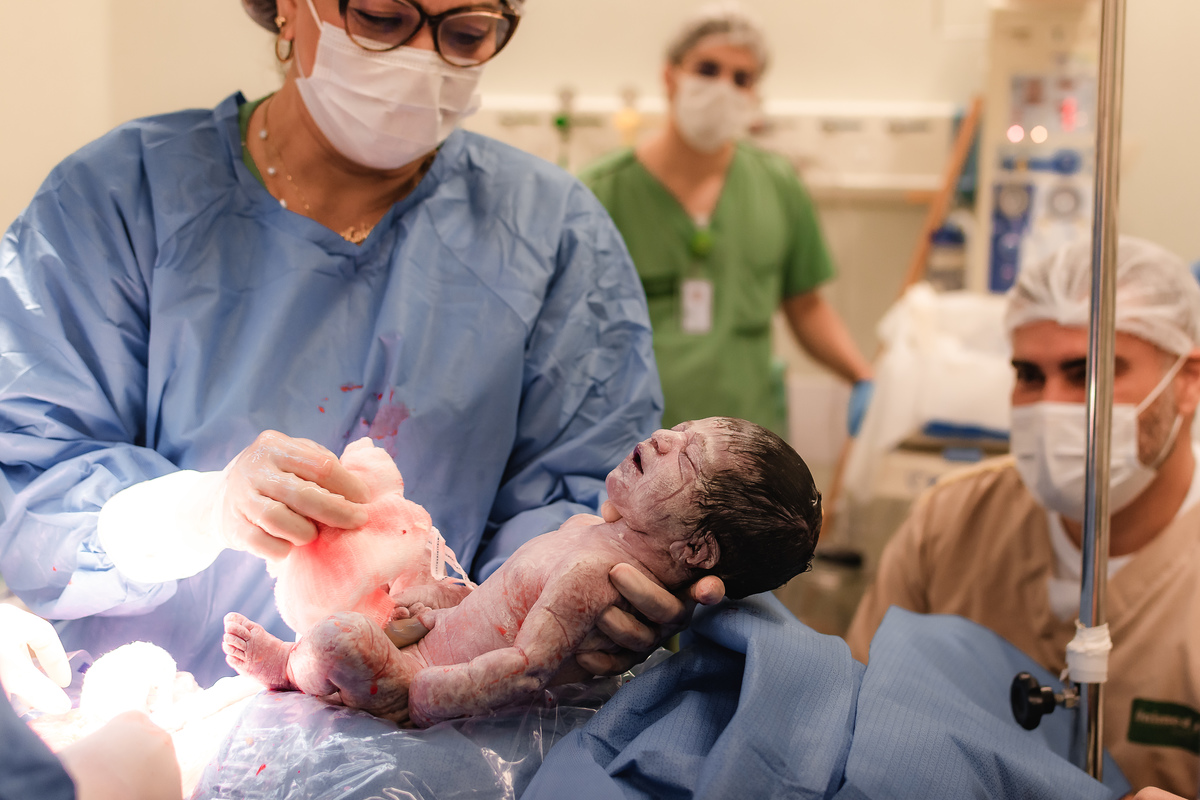 foto de aprto em natal - bebê nasceu