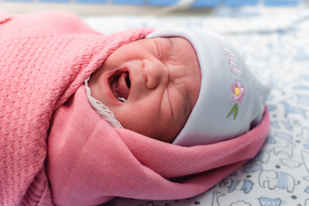 foto de parto em natal rn - o bebê