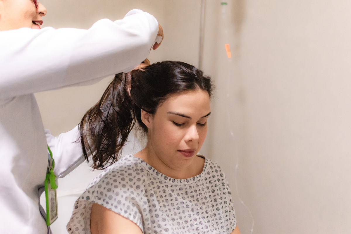 foto de parto por andré pontes - preparativos