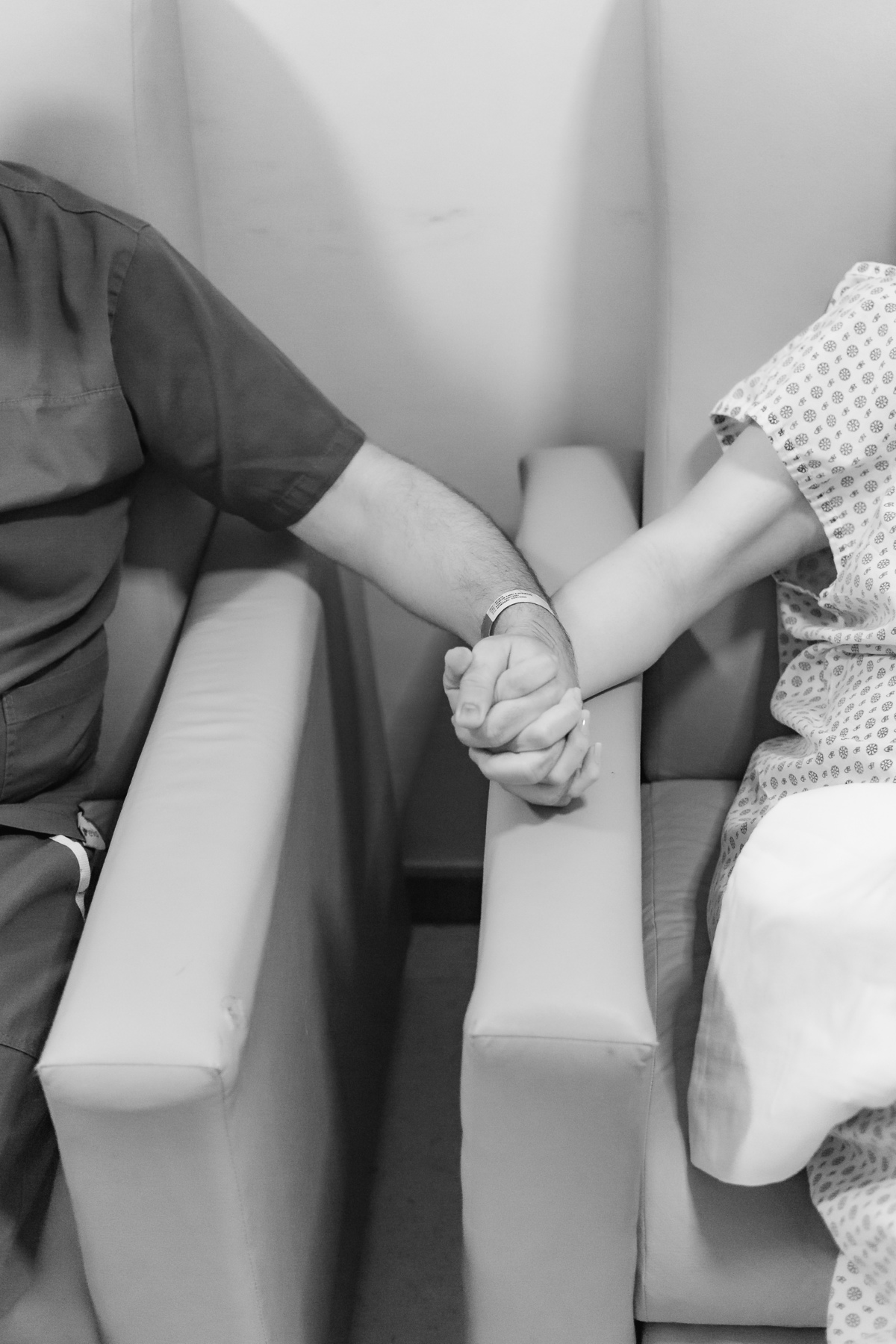 foto de parto por andré pontes - detalhe de apoio