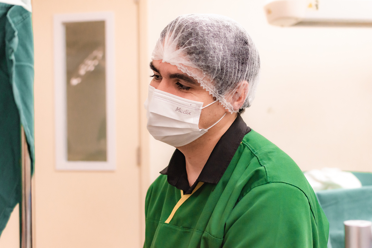 foto de parto por andré pontes - pai atencioso