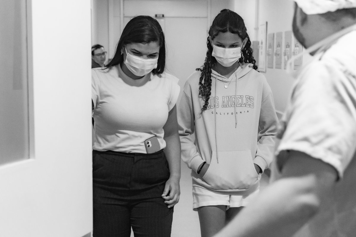 foto de parto em Natal por André Pontes - primeiro encontro com a família