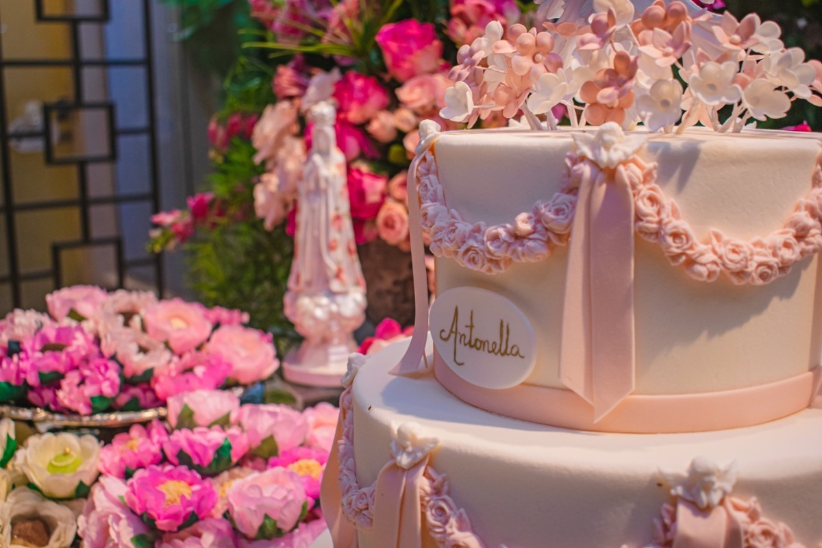 detalhes da recepção do batismo