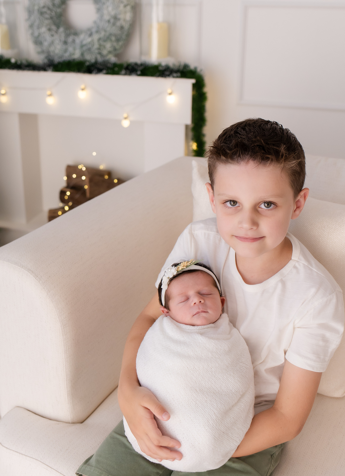 ensaio newborn de bebê recém nascida em estúdio de bento 