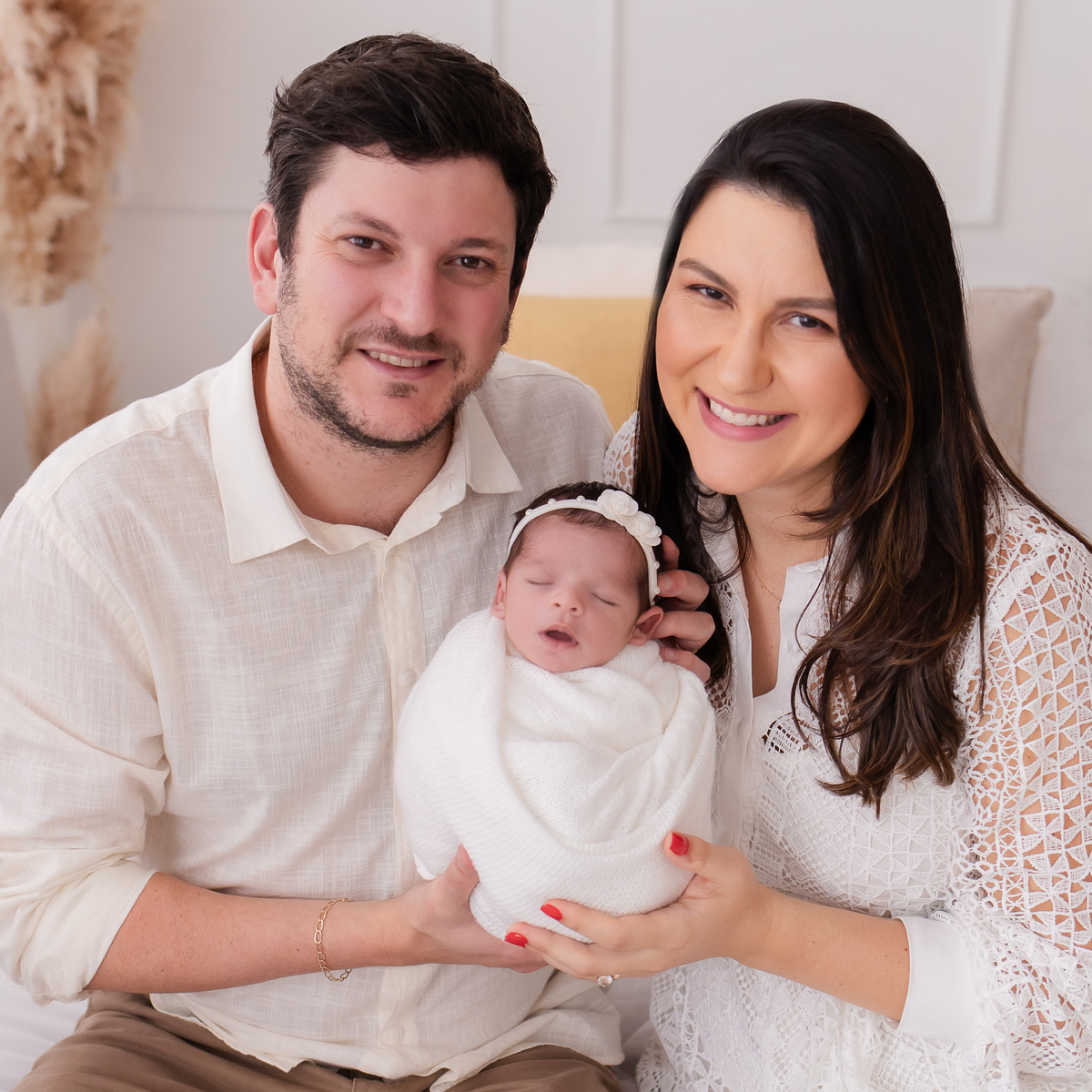 ensaio newborn em estúdio recém nascida em bento gonçalves ana