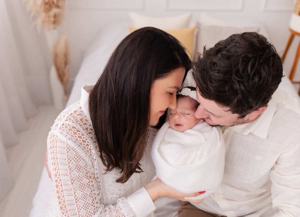 ensaio newborn em estúdio recém nascida em bento gonçalves ana