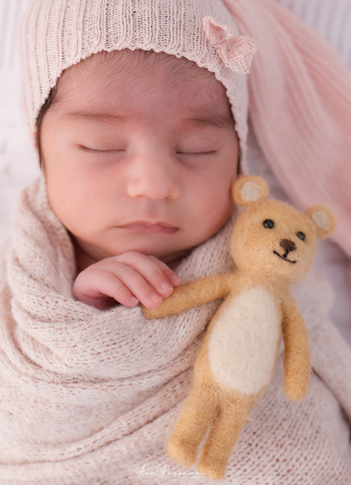ensaio newborn recém nascida em bento gonçalves estúdio ana possamai fotografia