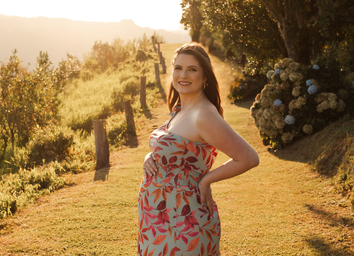 ensaio de gestante externo em bento gonçalves 