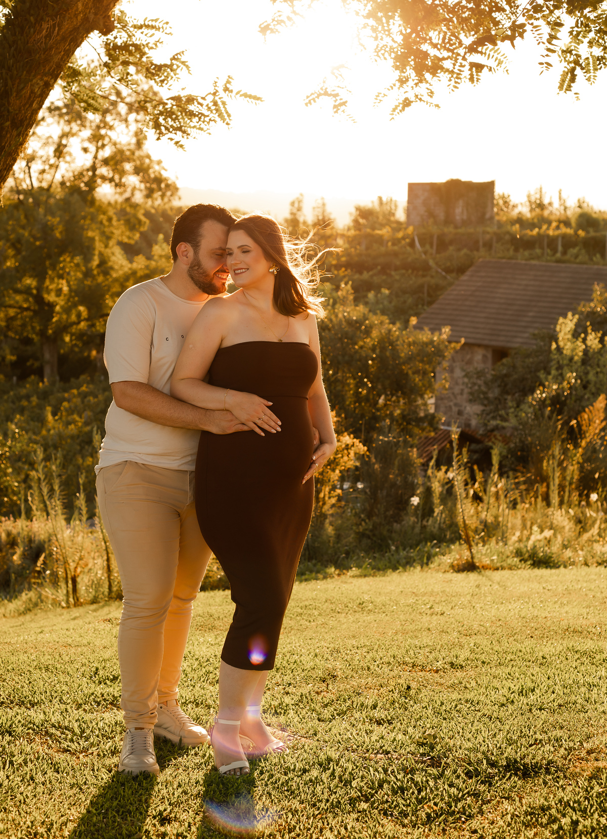 ensaio de gestante externo em bento gonçalves 