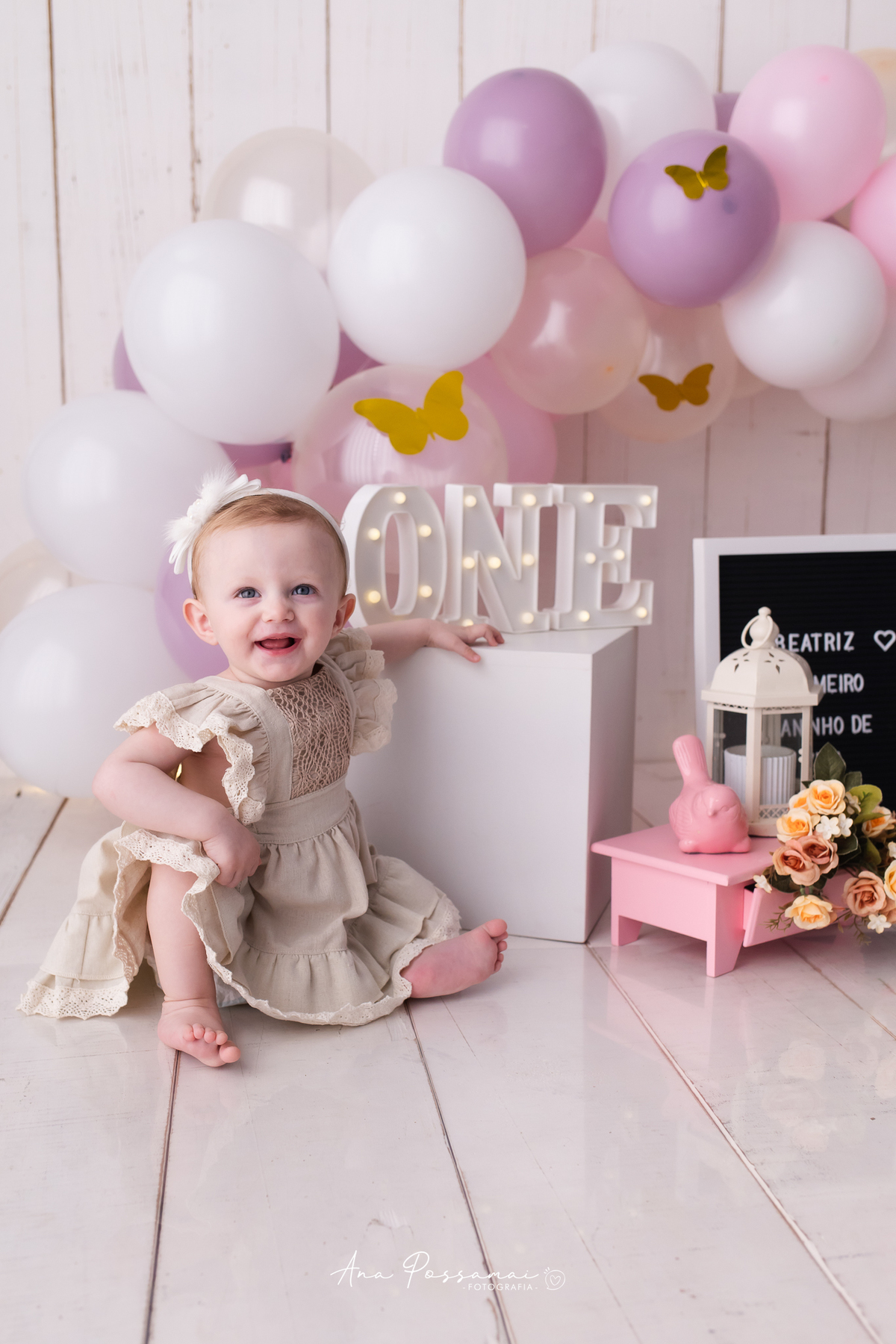 ensaio smash the cake ensaio de um ano do bebê com balões e bolo em bento gonçalves por ana possamai fotografia 