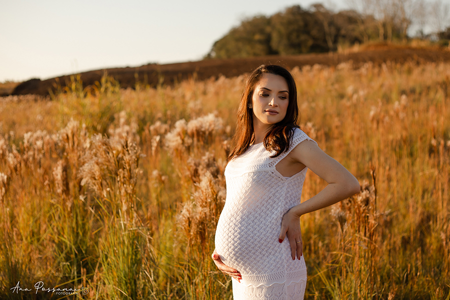 ensaio gestante em bento gonçalves alto das videiras ana possamai fotografia com pet