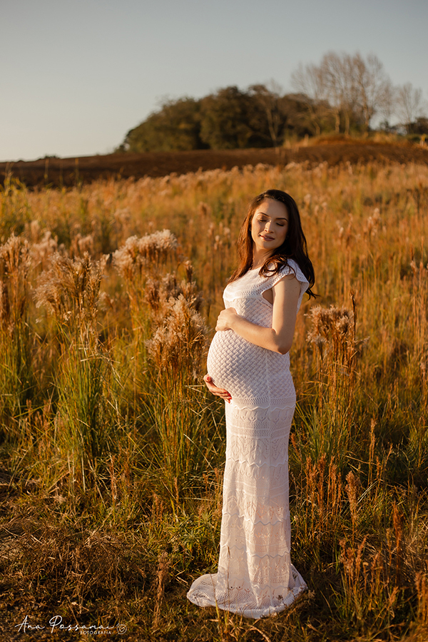 ensaio gestante em bento gonçalves alto das videiras ana possamai fotografia com pet