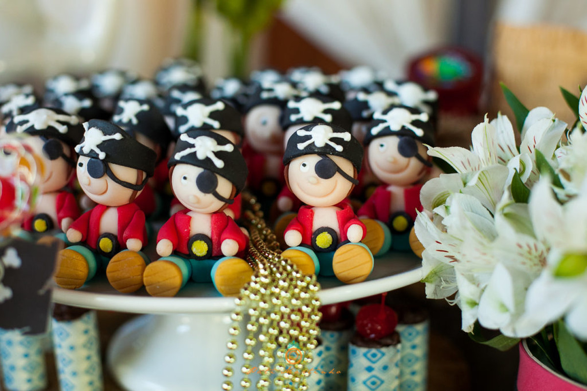 Fotografa de Aniversario de crianca, infantil Matheus – 1 ano, tema de pirata infantil 