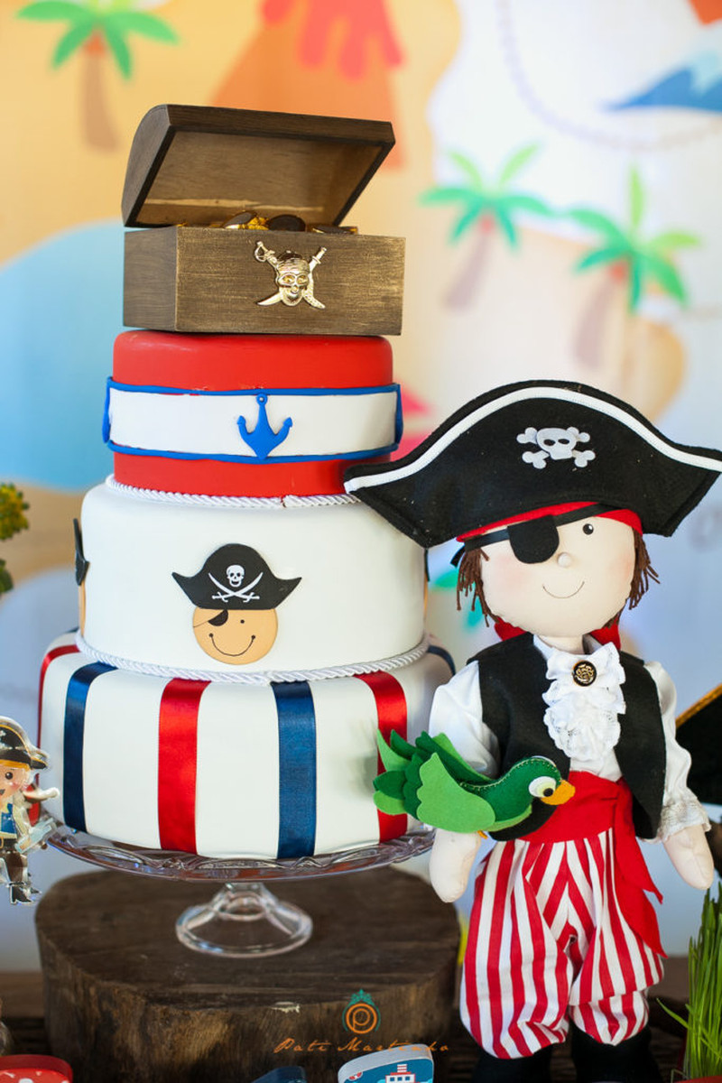 Fotografa de Aniversario de crianca, infantil Matheus – 1 ano, tema de pirata infantil 