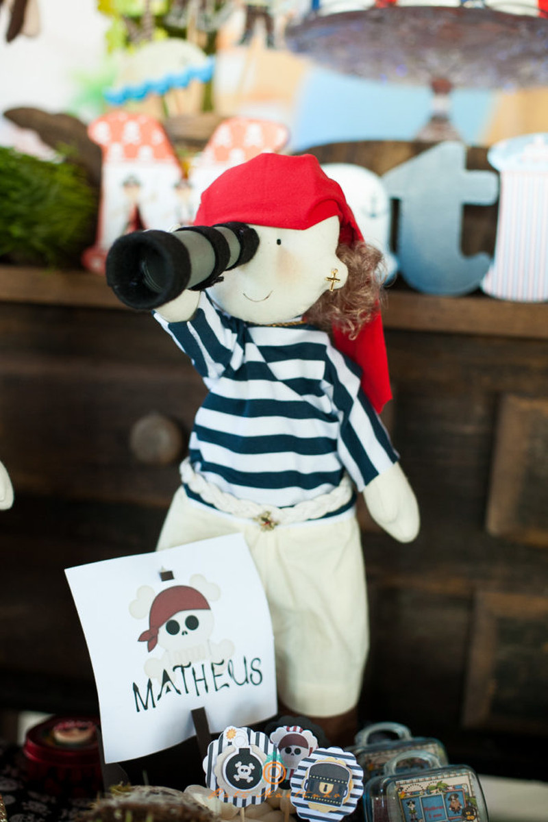 Fotografa de Aniversario de crianca, infantil Matheus – 1 ano, tema de pirata infantil 