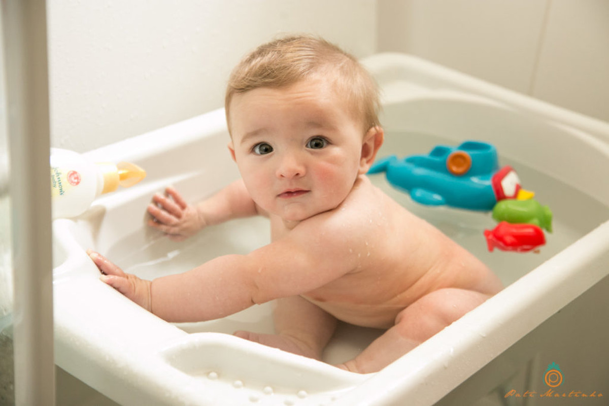 Fotos de acompanhamento de bebe, Daniel – 6 meses