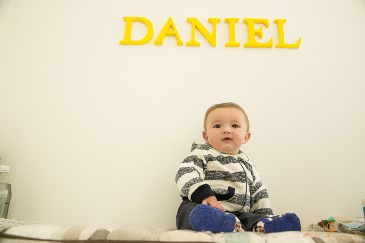 Fotos de acompanhamento de bebe, Daniel – 6 meses