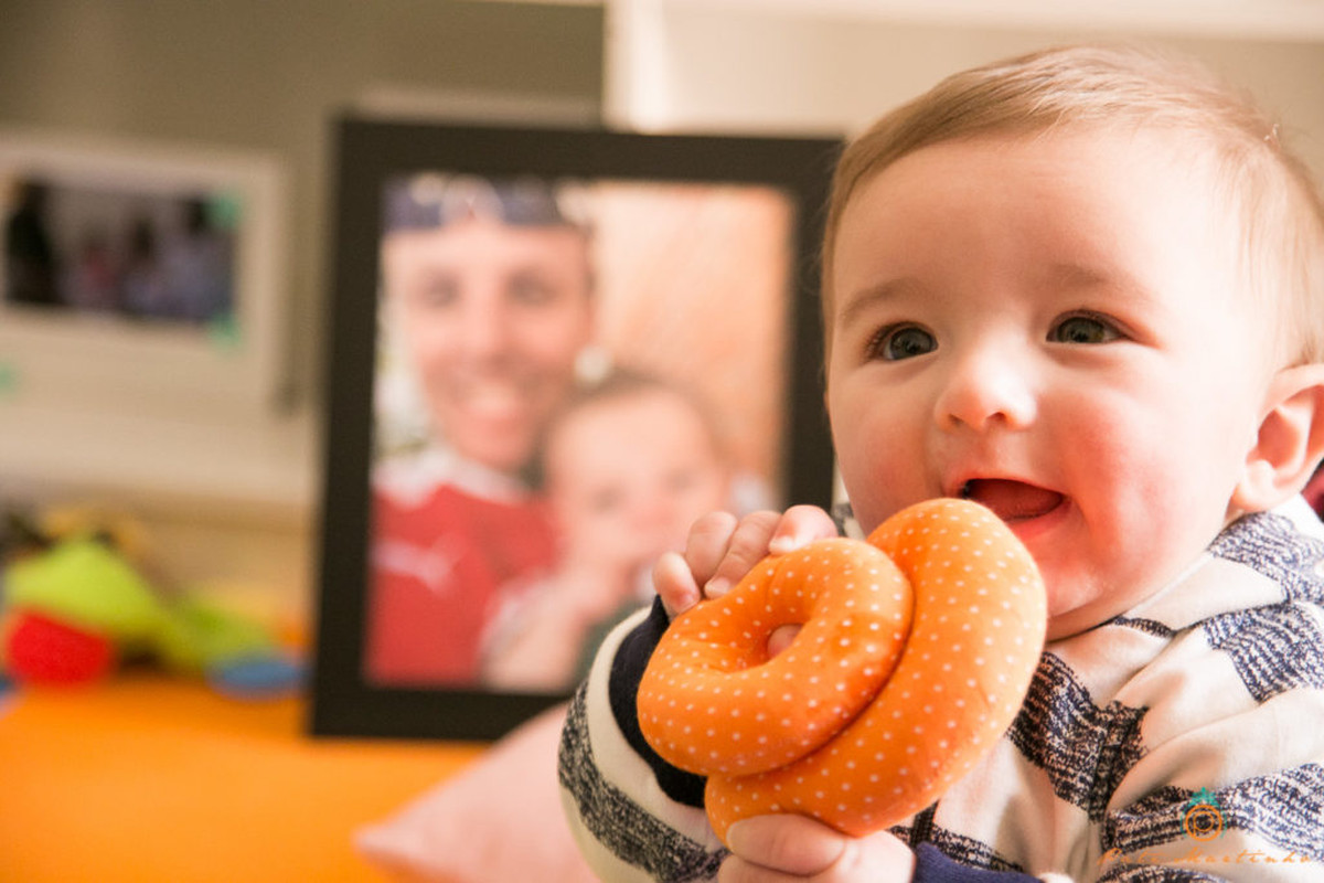 Fotos de acompanhamento de bebe, Daniel – 6 meses