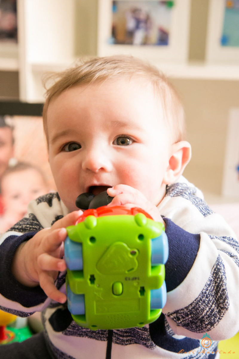 Fotos de acompanhamento de bebe, Daniel – 6 meses