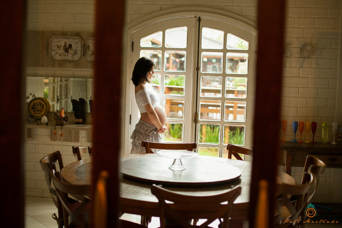 book de gestante em curitiba Adelita + Luiz = Larissa