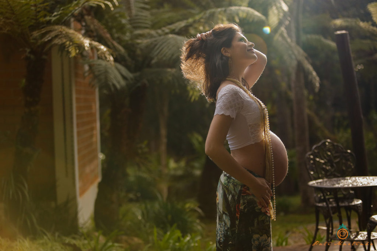 book de gestante em curitiba Adelita + Luiz = Larissa