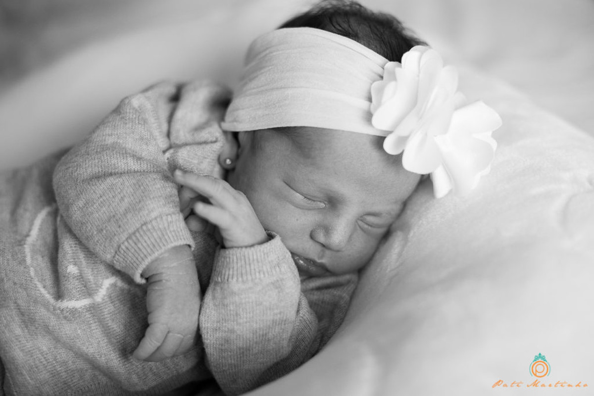 Primeiros dias de vida da Valentina