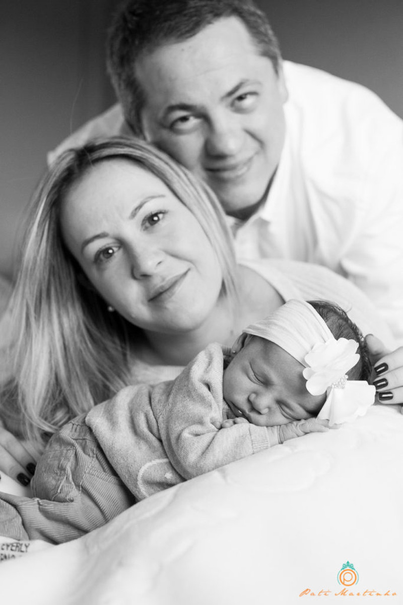 Primeiros dias de vida da Valentina