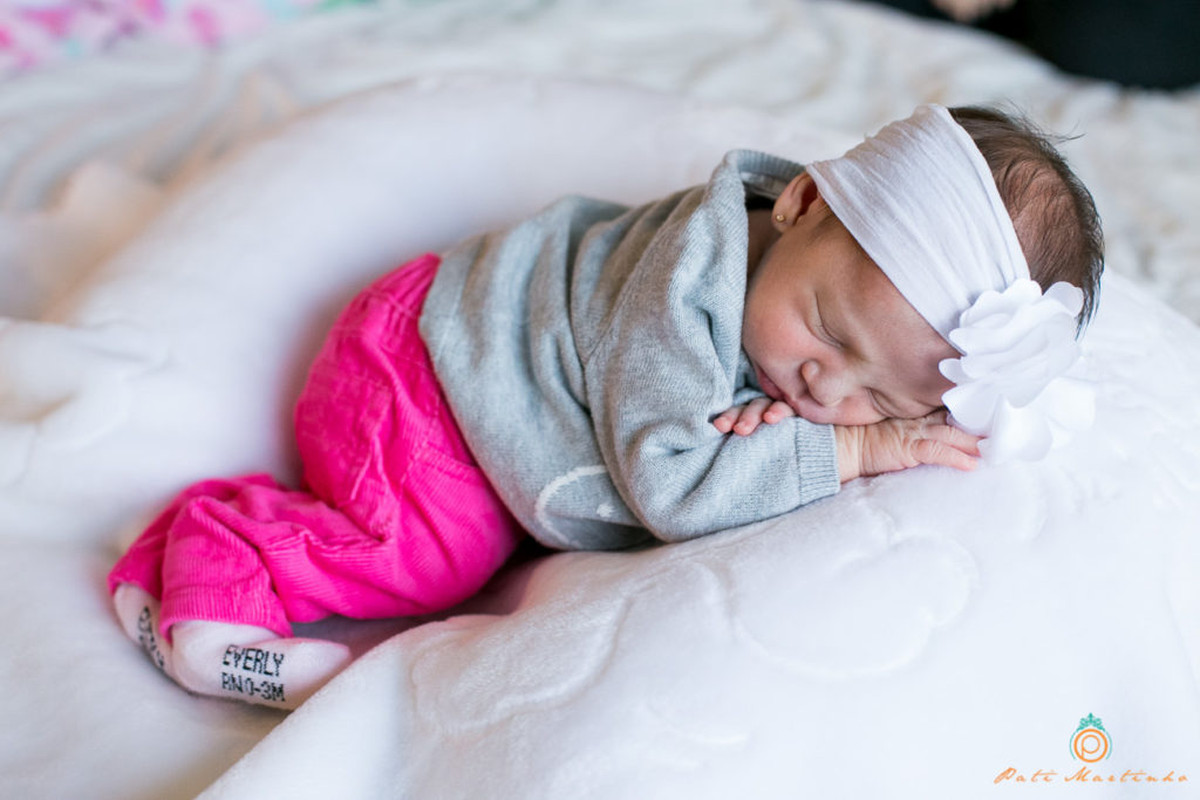 Primeiros dias de vida da Valentina