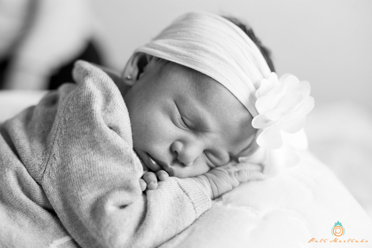 Primeiros dias de vida da Valentina