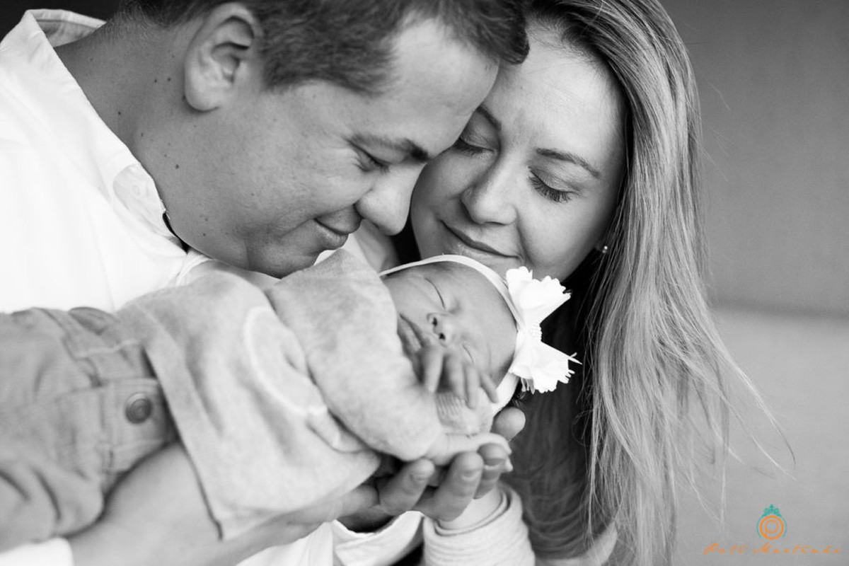 Primeiros dias de vida da Valentina