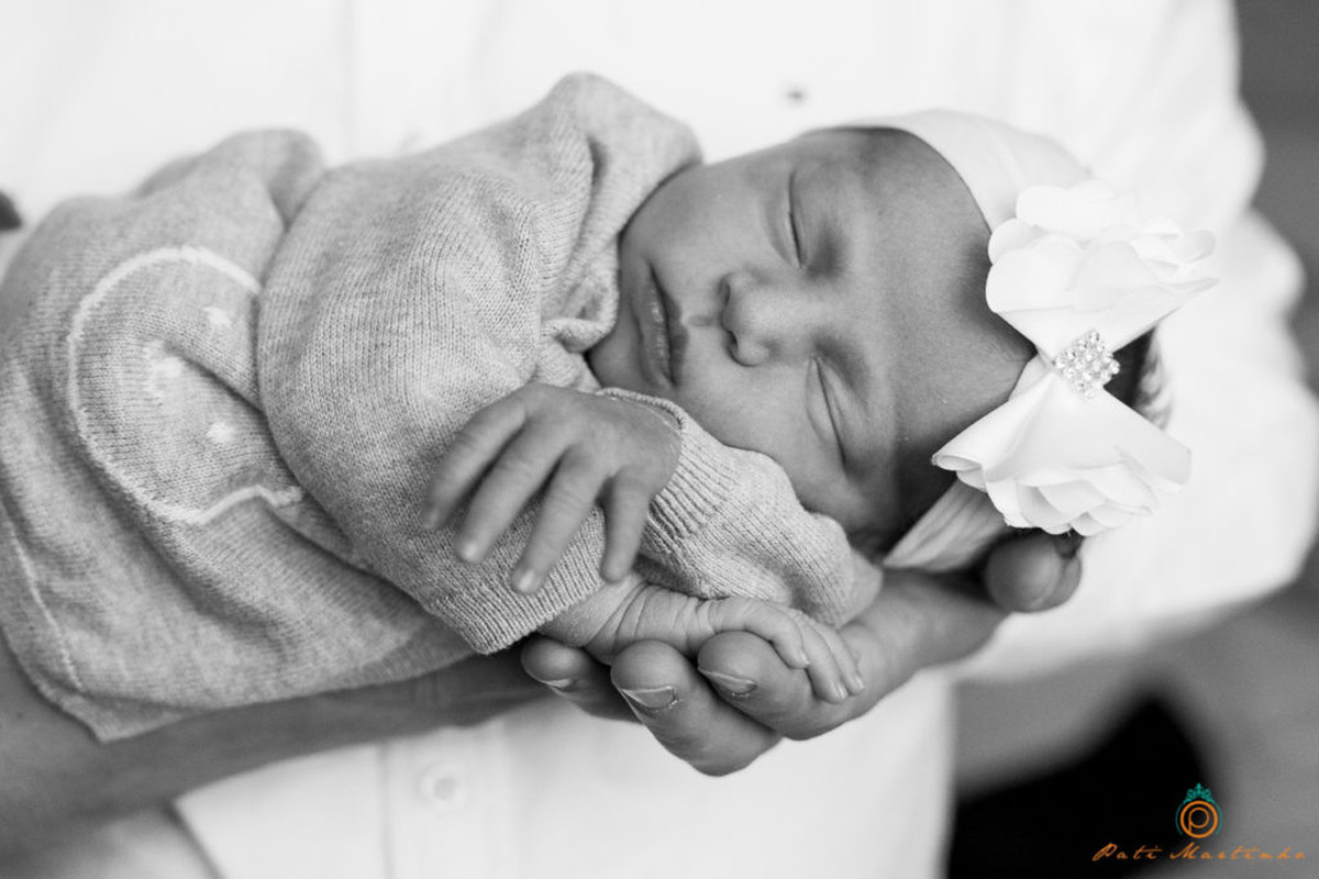 Primeiros dias de vida da Valentina